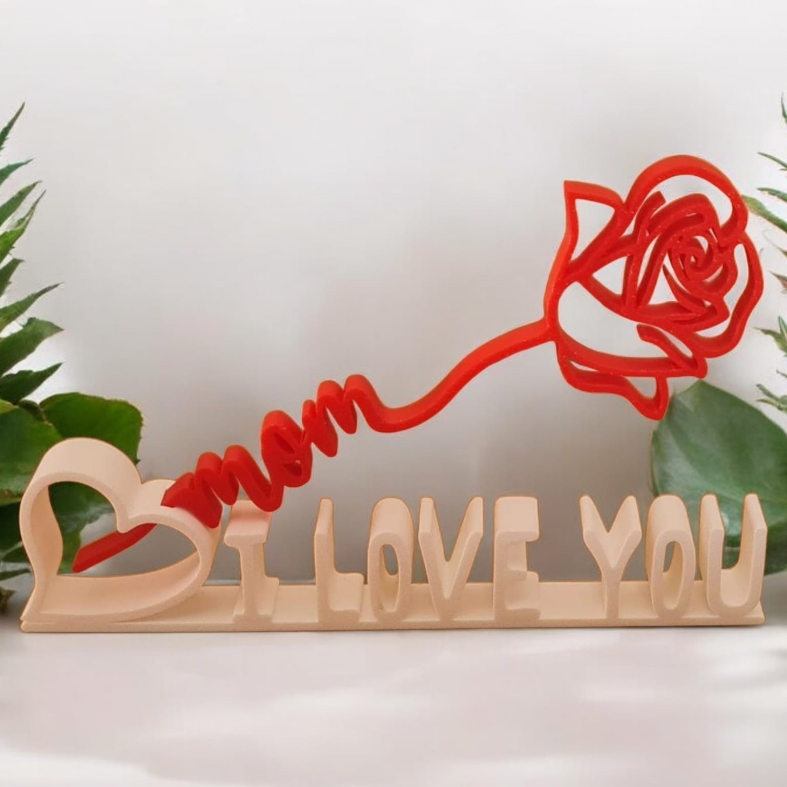 Mothers´s Day Roses + Sayings holder